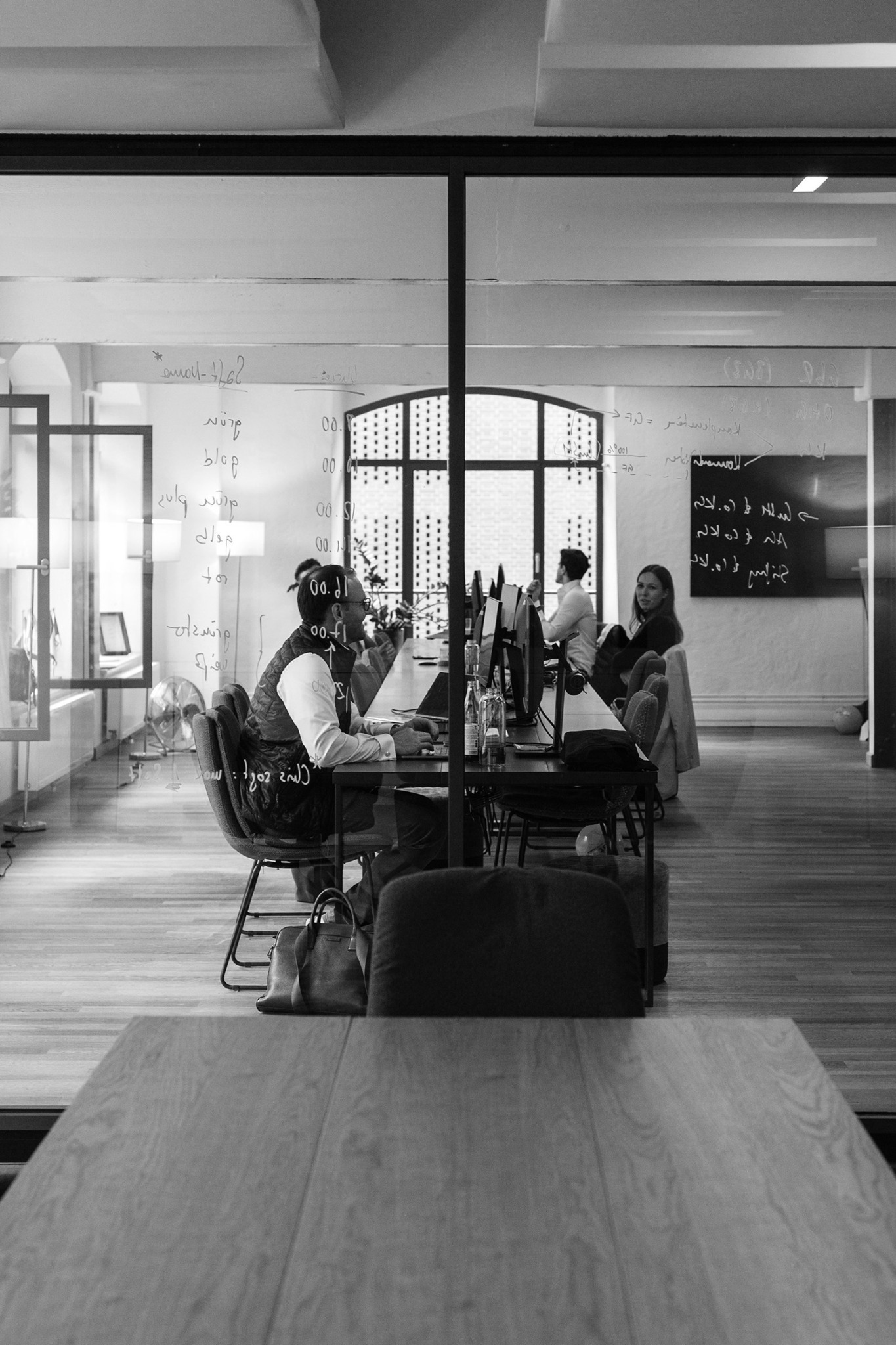 Office scene at M-CO in Hamburg.